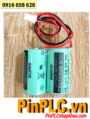 Sanyo 2CR17335SE-R, Pin Sanyo 2CR17335SE-R lithium 6v 1800mAh chính hãng _Xuất xứ NHẬT